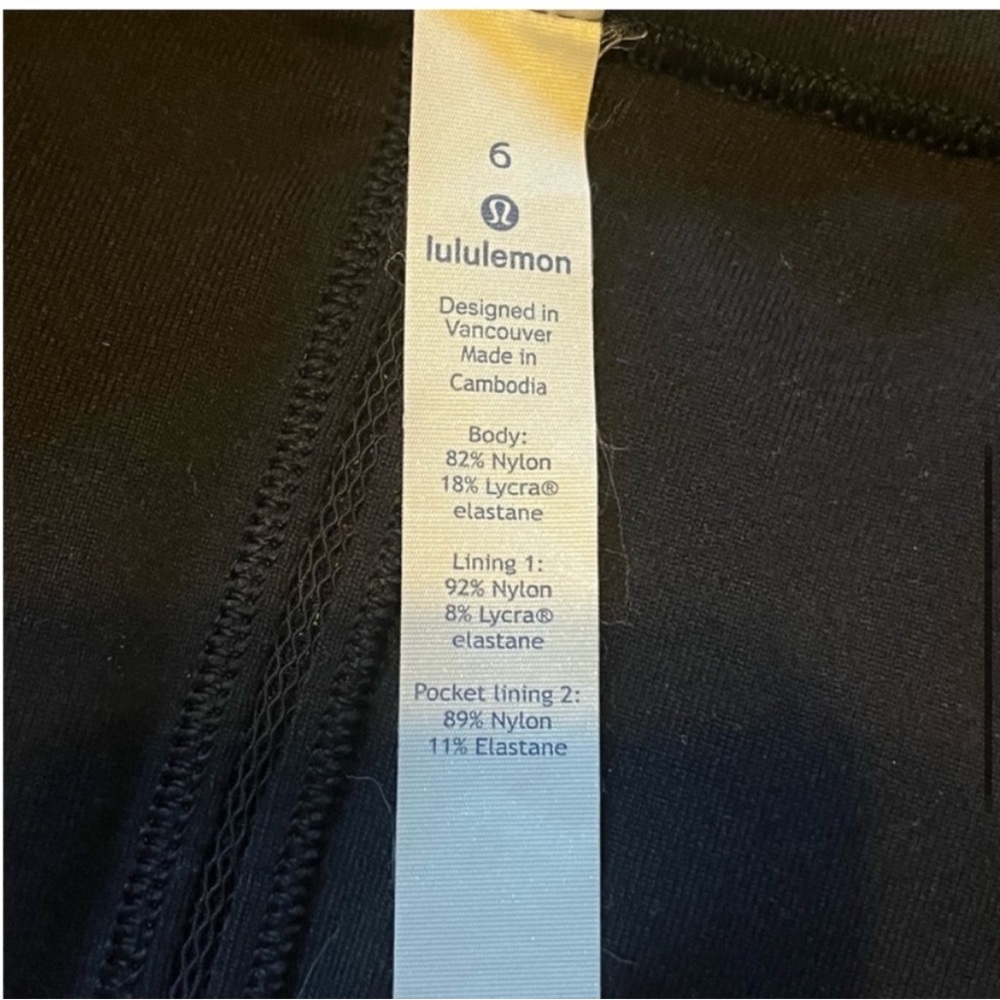 Lululemon Mesh Is More Jacket zip up in Black size six (6) - Picture 6 of 11